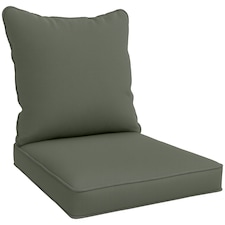 Outsunny Garden Chair Cushion with Seat & Back Pad, CUSHION ONLY 