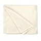 image 1 of Plush Collection Flannel Fleece Super Soft Throw in Cream (50" x 60") Cream | Cream