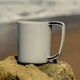 image 3 of Lifeventure Ellipse Durable Plastic Camping Mug - Grey