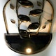 image 3 of Primrose Olso Cascading Leaf Wall-Mounted Water Feature with Lights 55cm