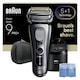 image 1 of Braun Series 9 PRO+ Electric Shaver, Pro SensoAdapt, SmartCare Center, 9667CC, Silver