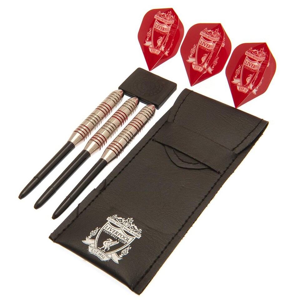 Liverpool FC Darts Set (Pack of 3) | Red | Red/Black | One Size | 1