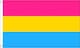image 1 of Pansexual Pride Flag for LGBTQ+ Pride Events | Multi