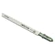 image 3 of Reverse Tooth Jigsaw Blades with T Shank For Cutting Wood Plastics 10 TPI 5pk