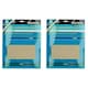 image 1 of 20pc Assorted Sandpaper Sanding Sheets for Metal Wood Plastic Fine 240 Grit