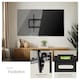 image 3 of Television Bracket - 32-100 inch screens, tiltable, width-adjustable TV wall mount
