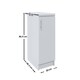 image 4 of JD Greta Kitchen Base Unit 300mm Storage Cabinet With Door Shelf 30cm Grey Matt with Worktop