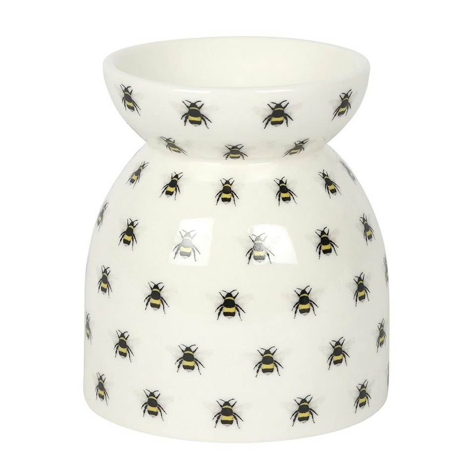 image 1 of Something Different Bee Oil Burner - White - One Size