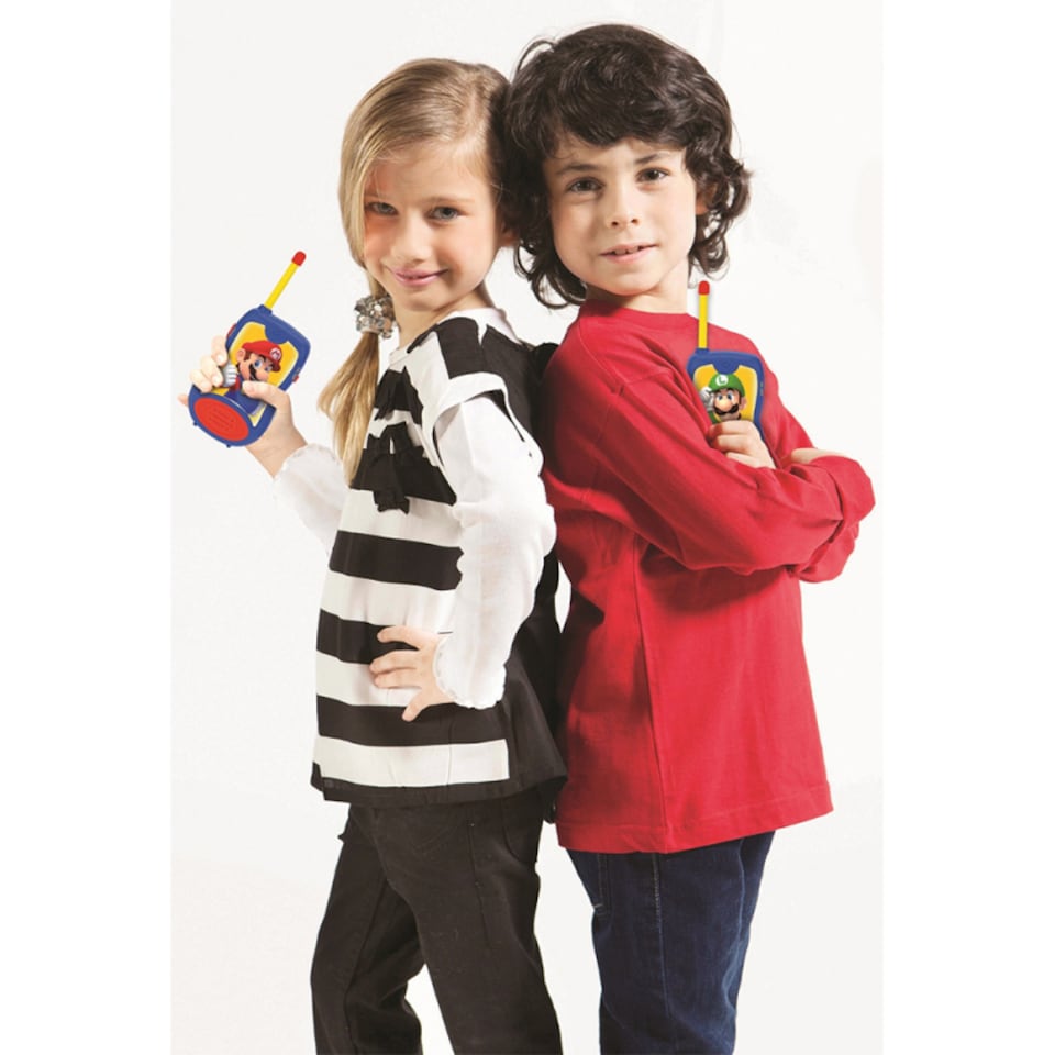 image 1 of Lexibook TW12NI Super Mario Walkie-Talkies 120M