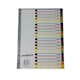 image 1 of A4 20 Part Polypropylene Dividers with Reinforced Index Cover