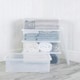 image 2 of Wham Crystal 5 x 32L Stackable Plastic Storage Boxes with Lids Clear