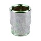 image 1 of 11/16" Imperial 6 Point 3/8" Drive Shallow Socket SAE AF Chrome Vanadium Steel