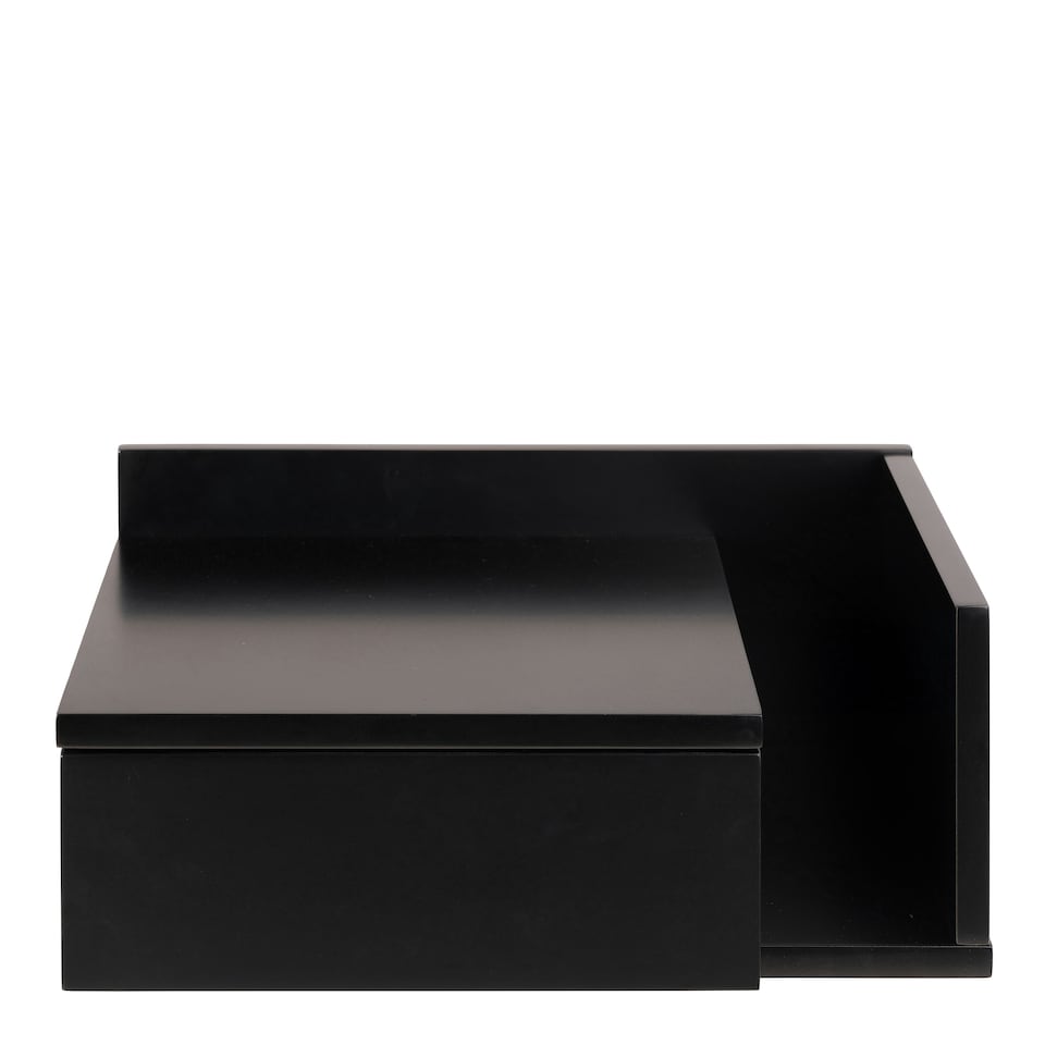 image 1 of Ashlan Bedside Table in Black