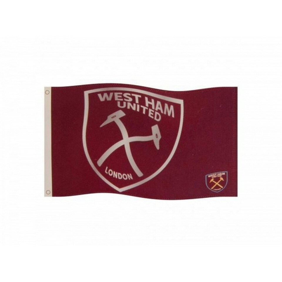 West Ham United FC Team React Flag - Maroon - One Size