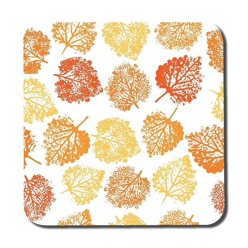 image 1 of Hand drawn boho spring seamless pattern (Coaster)