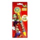 image 2 of Super Mario Retractable Pen - Yellow/Blue/Red - One Size