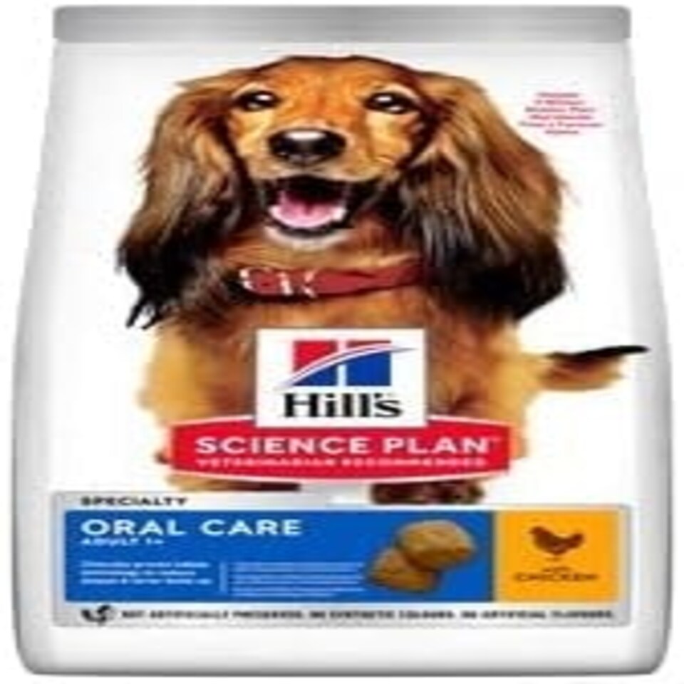 Hill's Science Plan Canine Adult Oral Care Chicken Dry Dog F