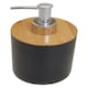 image 2 of Interiors by Premier Black 500ml Lotion Dispenser Pump, Hand Dispenser With Detachable Top, Modern Sustainable Sink Accessory