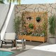 image 4 of COSTWAY Raised Garden Bed Outdoor Plant Container Orange Orange