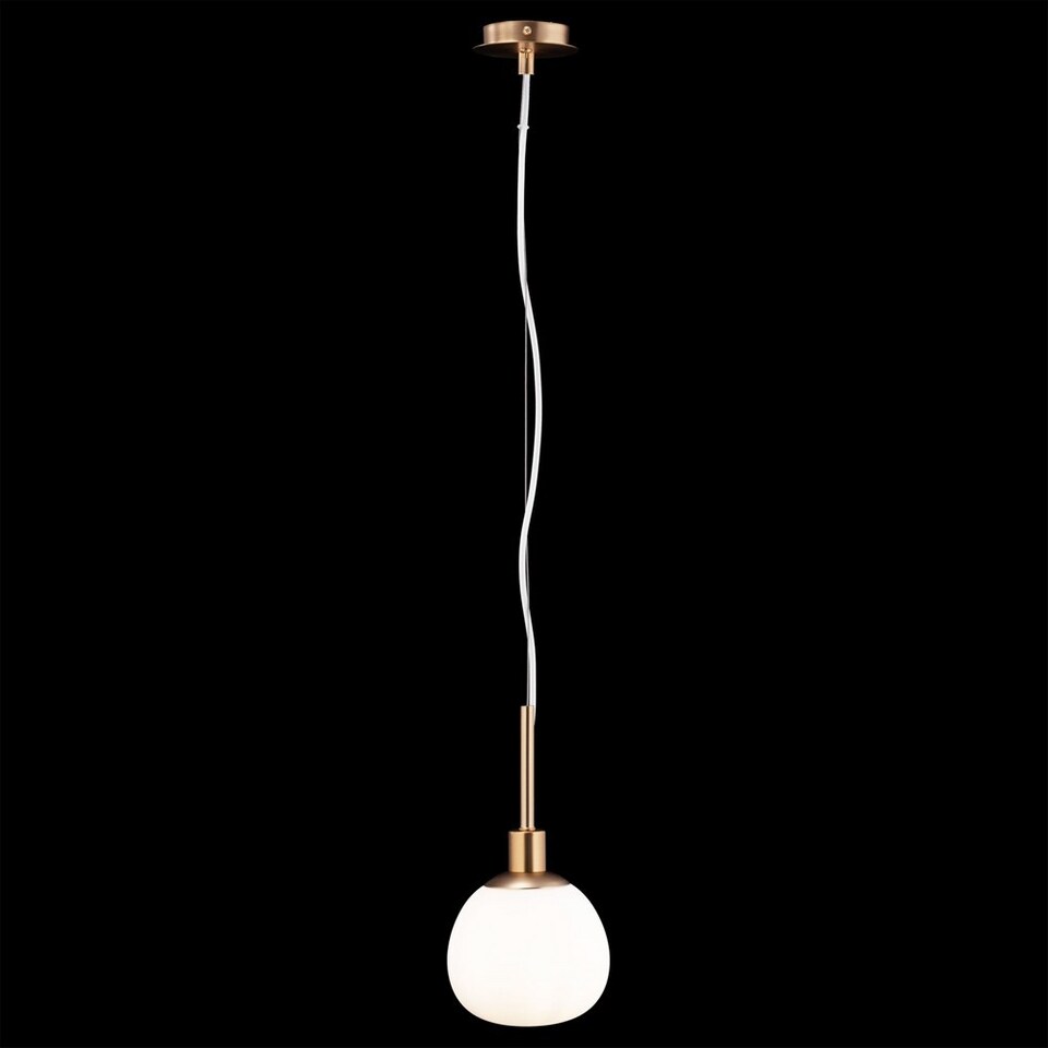 image 1 of Erich Globe Ceiling Pendant Lamp Brass, 1 Light, E14