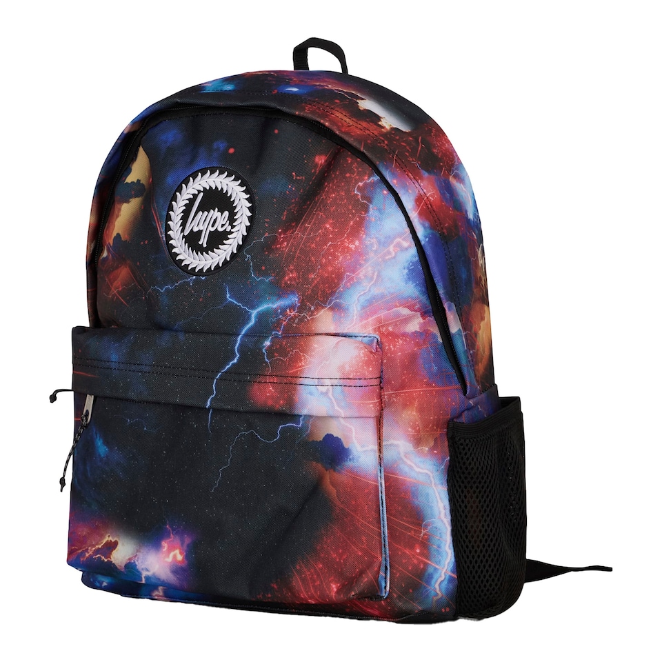 image 1 of Kids Backpack Constellation Galaxy Print | 18L School Bag with Laptop Sleeve | Multi | Multi | 1
