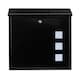 image 6 of Burg-Wachter Aire Wall Mounted Galvanised Steel Lockable Weatherproof Post Box - 37x37x11cm White