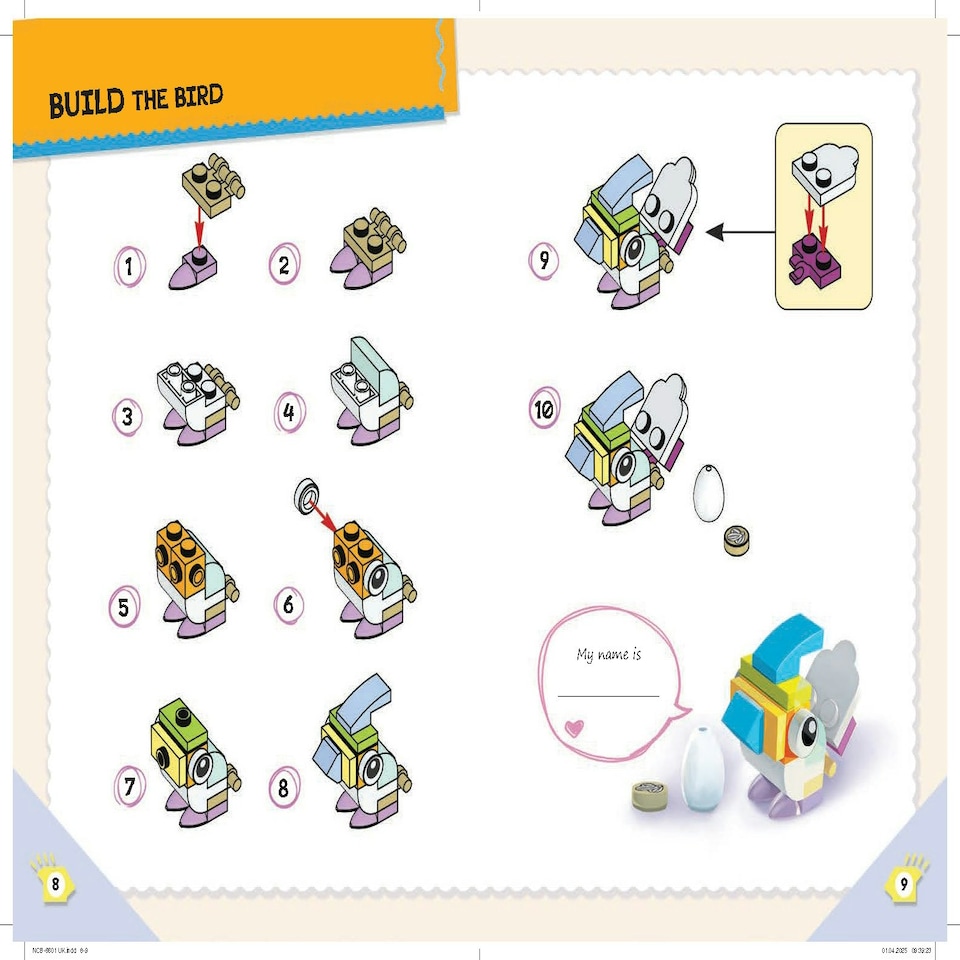 image 1 of LEGO Tiny Pets: Build and Fold Crafts