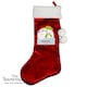 image 5 of Personalised The Snowman and the Snowdog Luxury Red Stocking