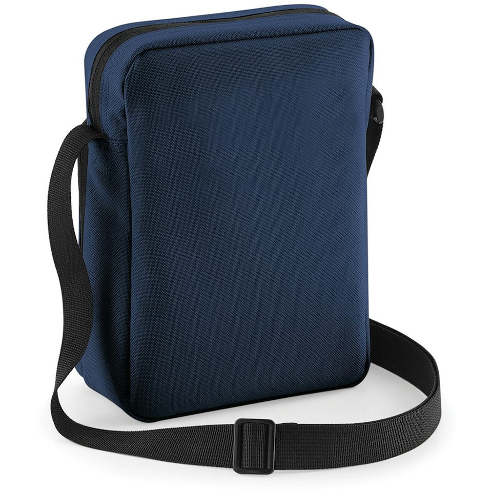 image 1 of Bagbase Across Shoulder Strap Cross Body Bag - French Navy - One Size Blue