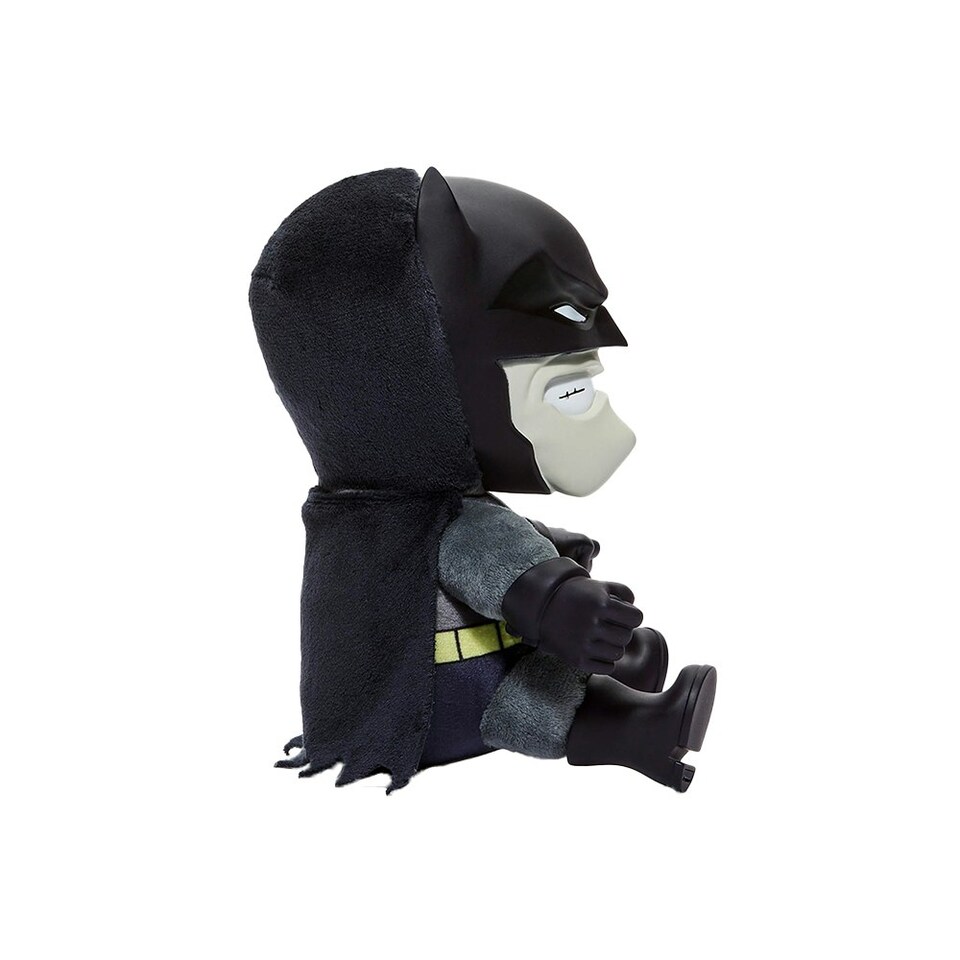 image 1 of Batman Phunny Sitting Character Plush Toy - Black/Grey - One Size