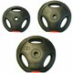 image 2 of Vinyl Tri - Grip 1" Weight Plates - 2 x 10kg