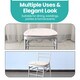 image 9 of Velvet Dining Chair Covers, Spandex High-Back Chair Slipcovers