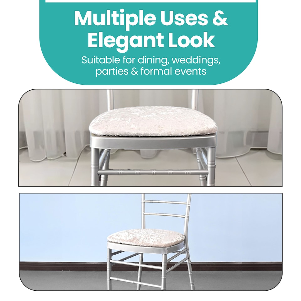 image 1 of Velvet Dining Chair Covers, Spandex High-Back Chair Slipcovers