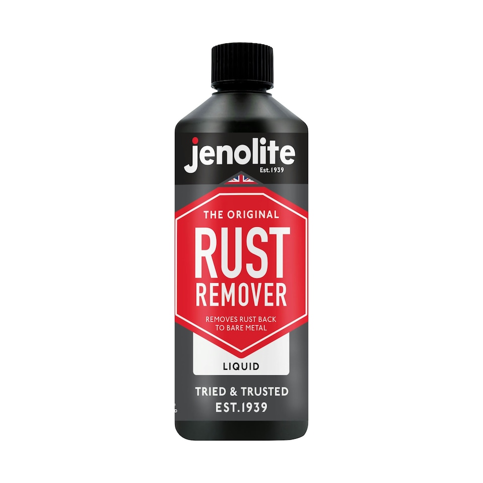 image 1 of Jenolite Back 2 Bare Metal Original Liquid Rust Remover - 500ml