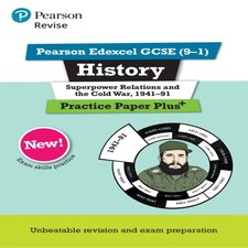 Pearson Revise Edexcel Gcse History Superpower Relations And The Cold War 1941-91: Practice Paper Plus AOnline Revision And Quizzes - For 2025 And 2026 Exams