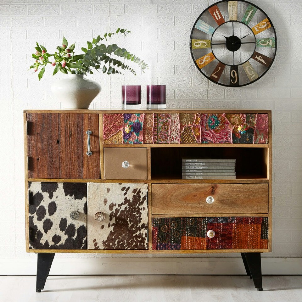 image 1 of Cassia ARCHIE Metal Clock Industrial style Multi