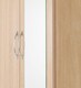 image 4 of Nevada 2 Door 1 Drawer Mirrored Wardrobe | Brown | Sonoma Oak