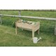 image 1 of Multi Pack of 3 - Raised Veg Trug Garden Planter - Scandinavian Redwood - L52 x W100 x H60 cm - Minimal Assembly Required Brown
