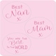 image 8 of Me To You Personalise Yourself Tatty Teddy Bear Mum, Grandma, Mummy, Nan, Mam, You Are The Best In The World