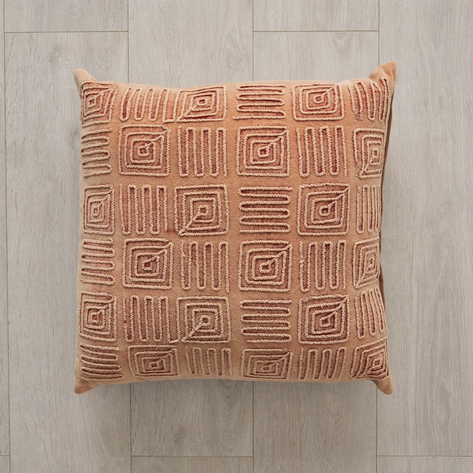 image 1 of BHS Stephanie Cushion, Apricot