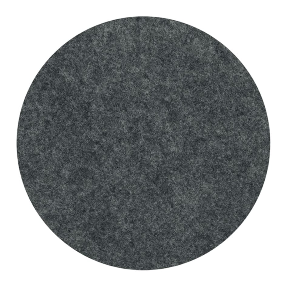 image 1 of MidOcean Feltster RPET Felt Round Coaster - Stone Grey - One Size