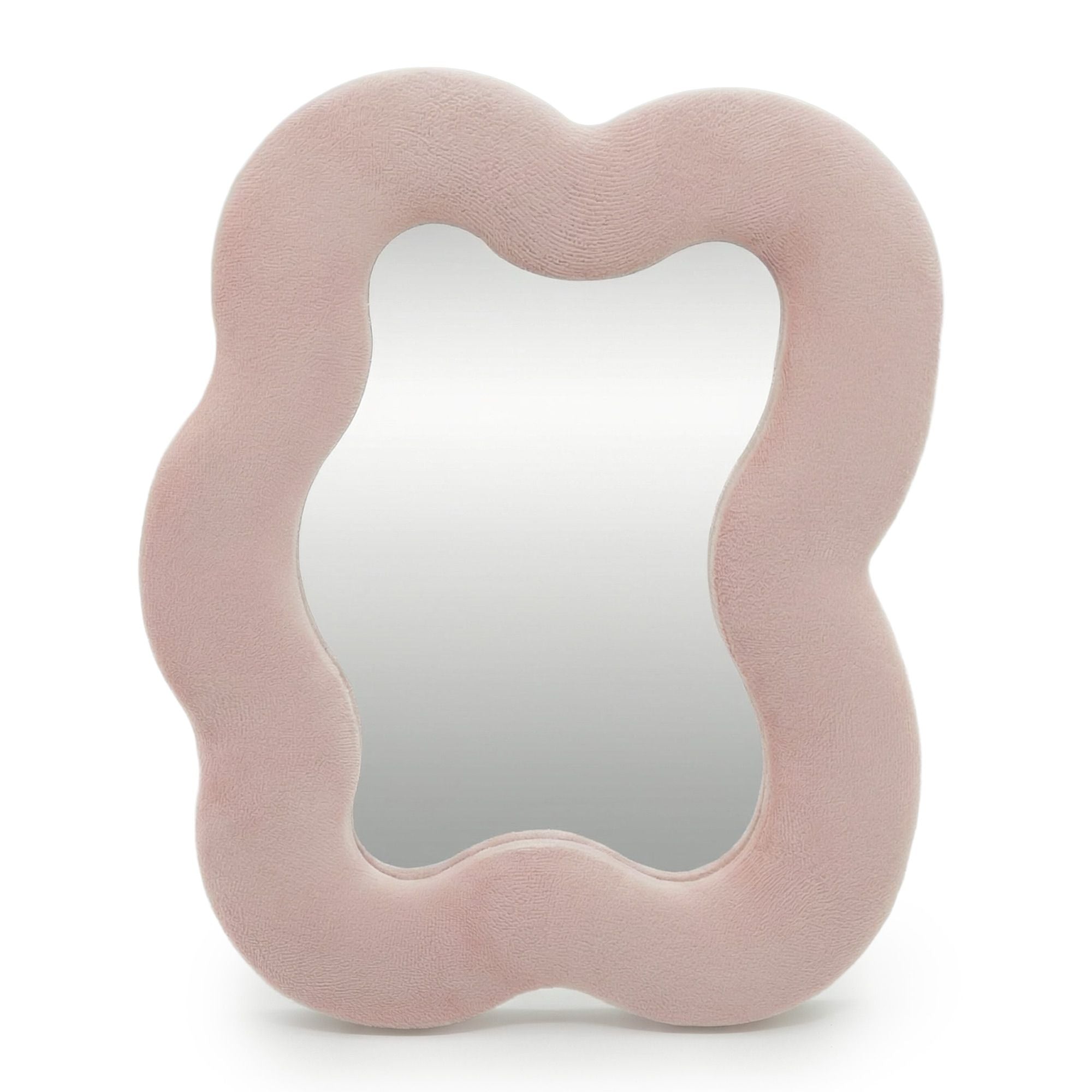 Serenityy Soft Wall Mirror - Square Rose Blush 22.5x27x2.3 cm | Size: 0.5m x 1m