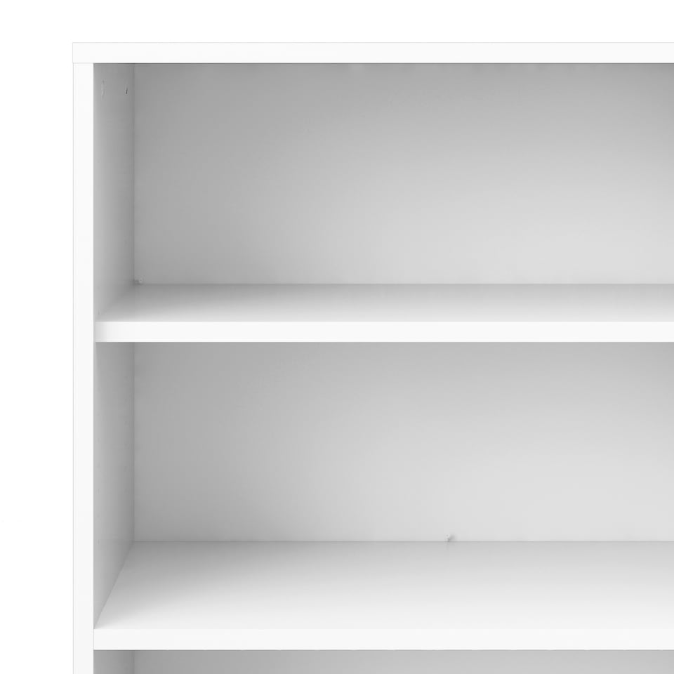 image 1 of Prima Bookcase 2 Shelves in White