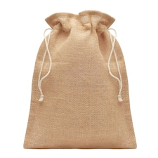 MidOcean Jute Gift Bag - Beige - 32cm x 25cm Brown