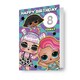 image 1 of LOL Surprise Age Sticker Birthday Card