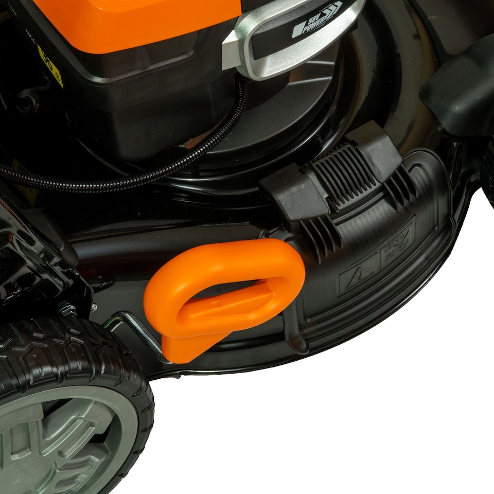 image 1 of Yard Force 58V LFP 46cm Premium Brushless Cordless Self-Propelled Lawnmower with Variable Speed - 60L Capacity, 7 Cutting Heights, Mulching Function
