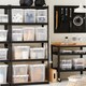 image 3 of SmartStore Different size Storage Box for Home with Clip Lid | Clear | 25L