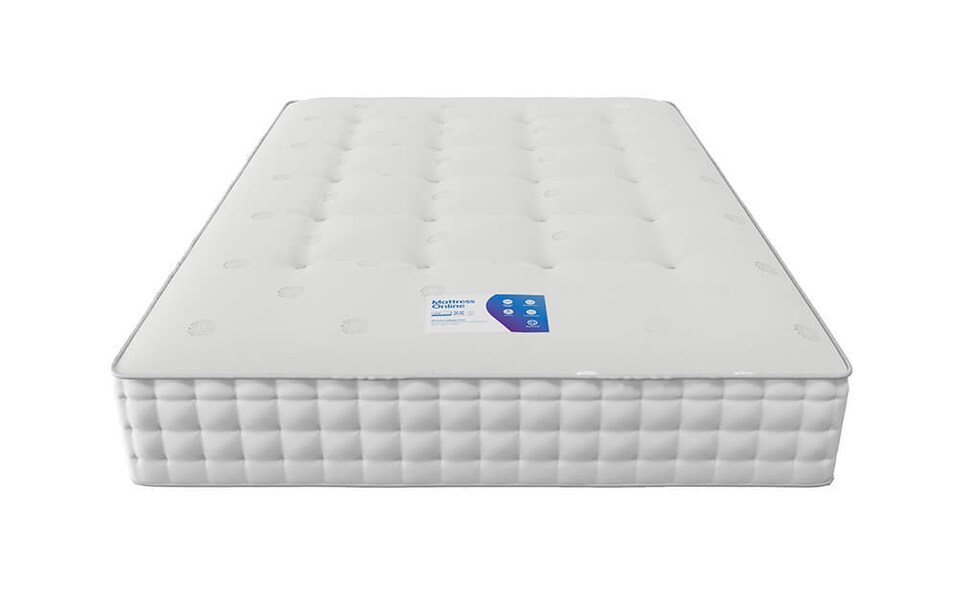 image 1 of Rock Hard Mega Firm 1500 Pocket Mattress Double | White | 1