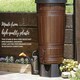 image 4 of Water Butt Kit with Tap, Diverter & Bio Cleaner –  Rainwater Collector for Garden, Balcony & Terrace – Durable Plastic Water Storage Tank Black