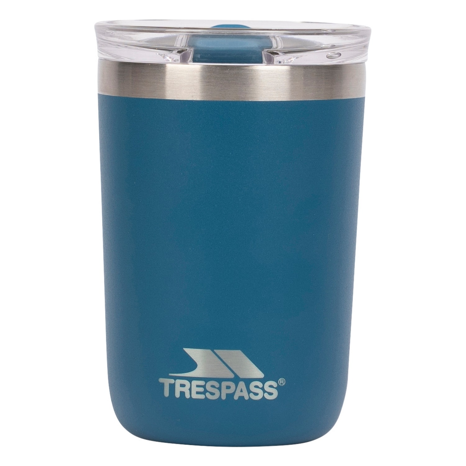 Trespass Rounder Stainless Steel Travel Cup in Navy